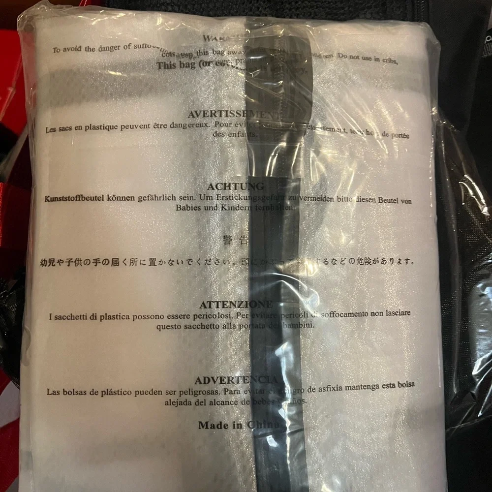 Zilink White Garment Cover 72
